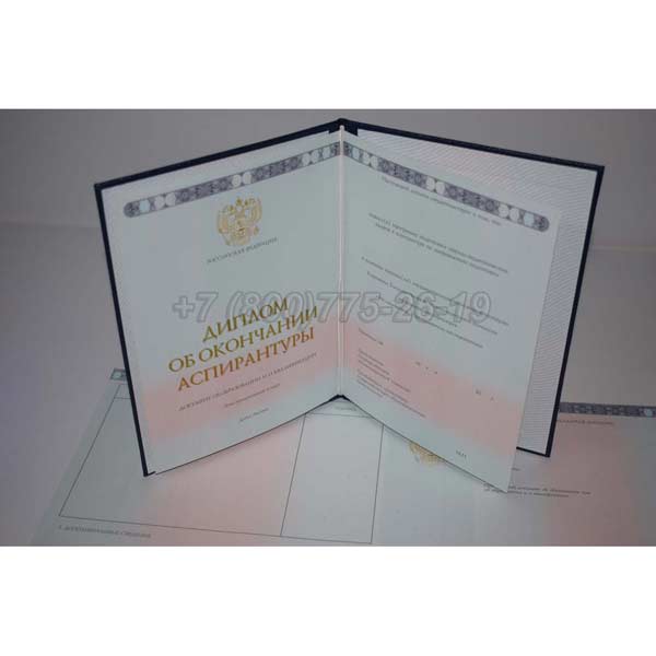 Диплом Аспирантуры 2014-2025 г.в. Красноярск