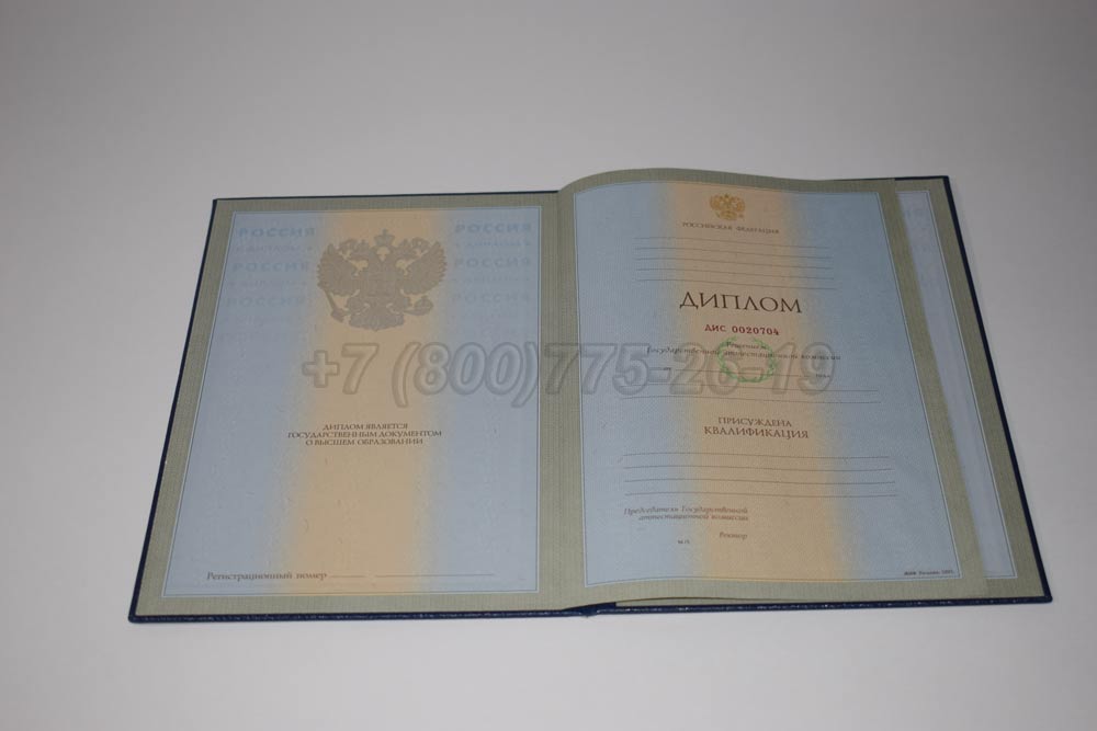 Диплом для иностранных граждан Гознак 1997-2025 год выпуска г.Красноярск