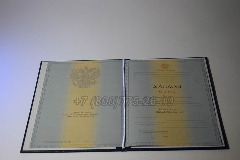 Диплом о высшем образовании Гознак 2011-2013 год выпуска г.Красноярск