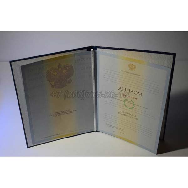 Диплом о высшем образовании 2009-2010 г.в. Красноярск